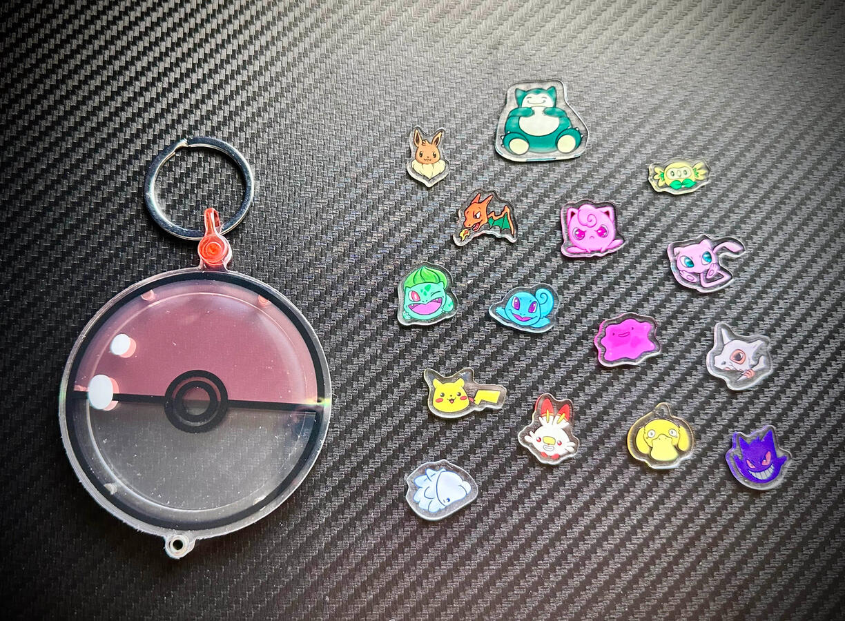 Pokemon Shaker Charm