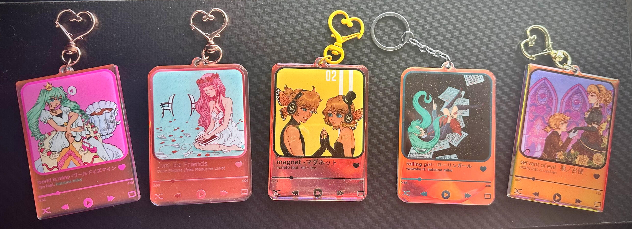 Vocaloid Charms