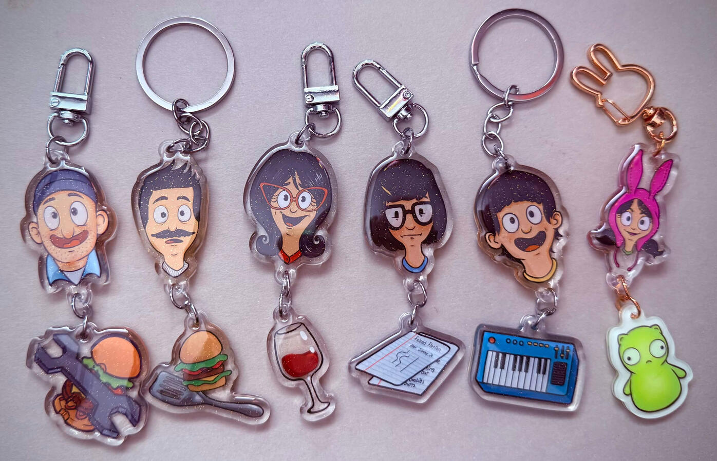 BOB BURGER CHARMS