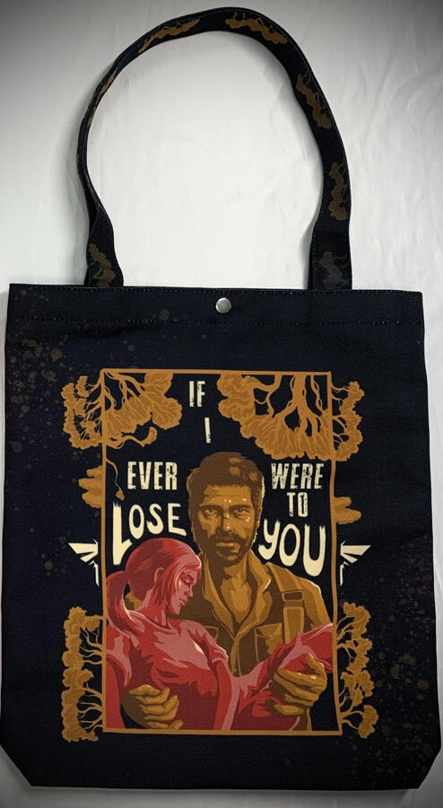 The Last of Us Button Tote