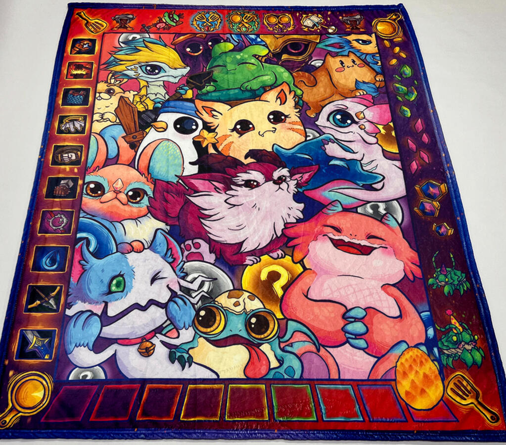 Teamfight Tactics Blanket