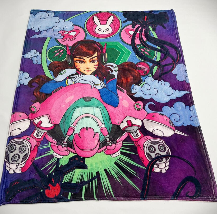 Overwatch: D.Va Blanket