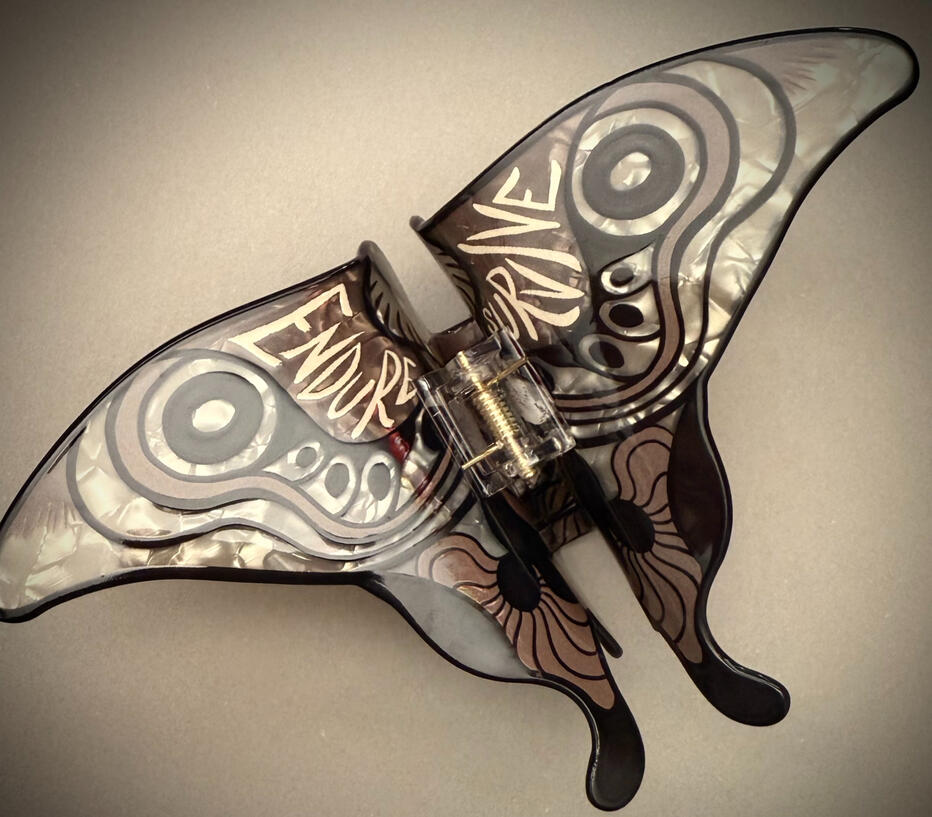 Ellie&#39;s Moth Clip